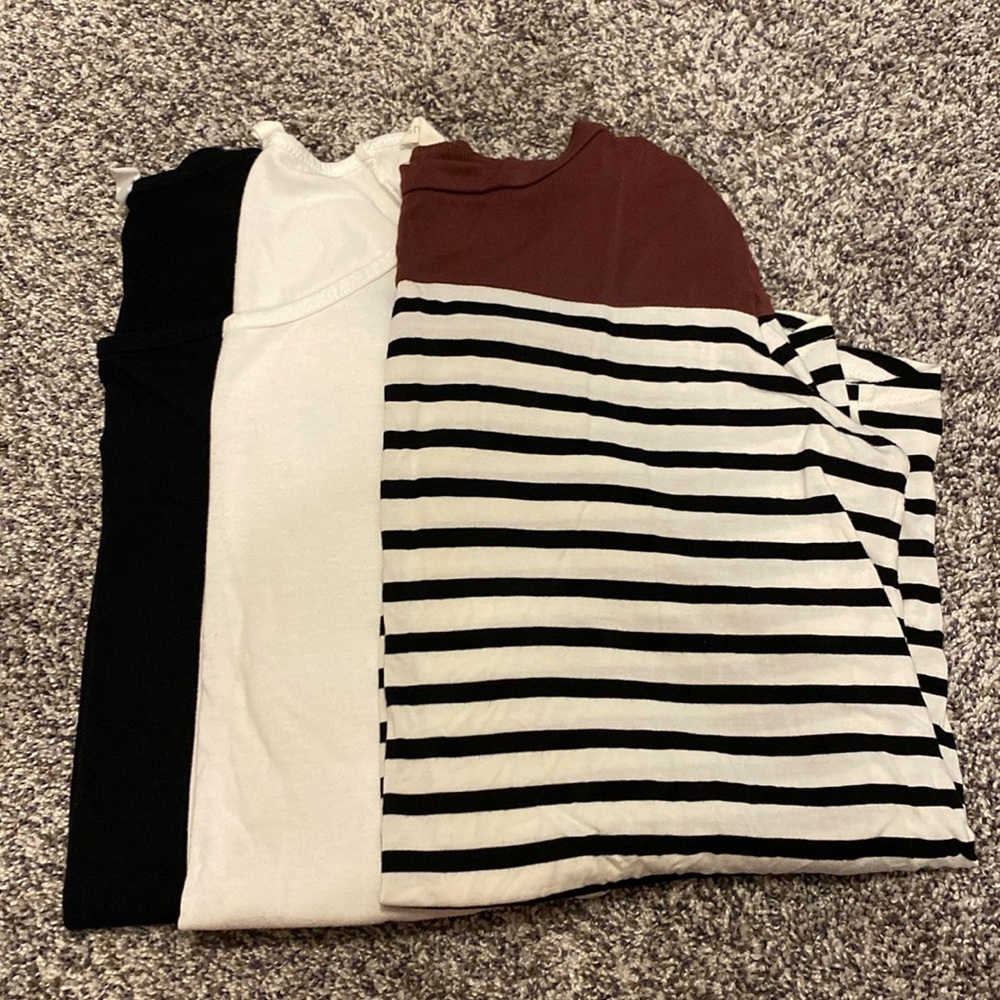 Pink blush maternity tops